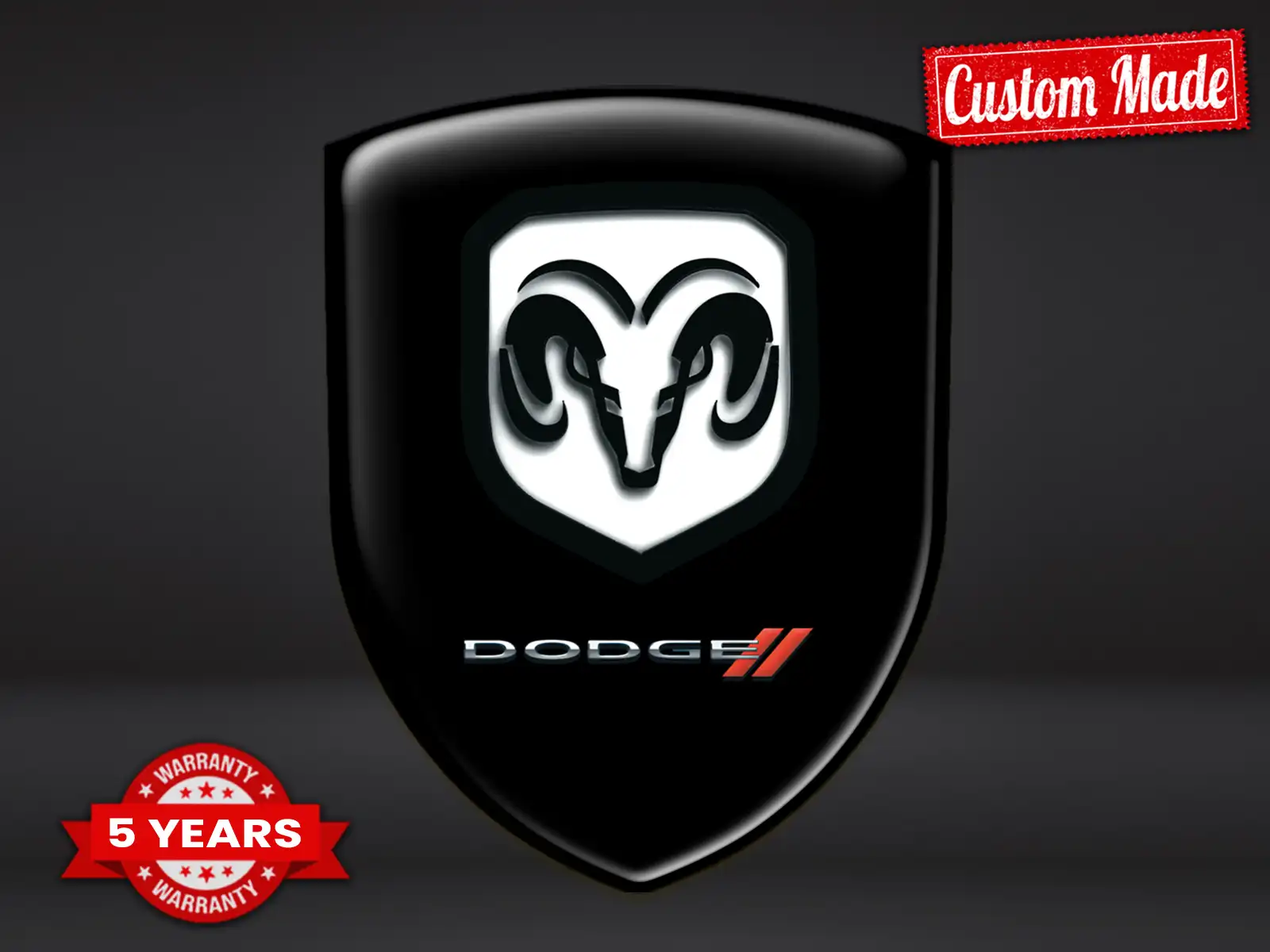 Dodge Badge Auto Resistenti Max Eleganti Pro